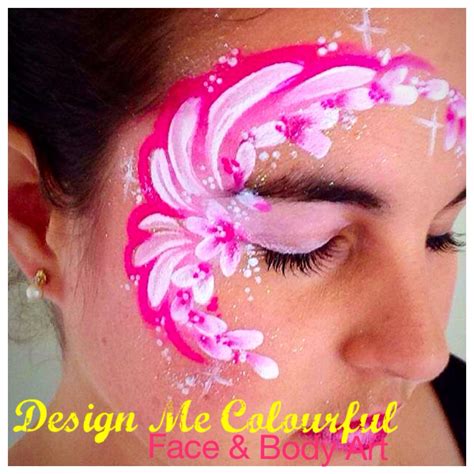 Girly Pink Face Paint