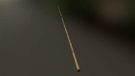 Bamboo Fishing Rod - 3D Model by Grishmanovskij Anton