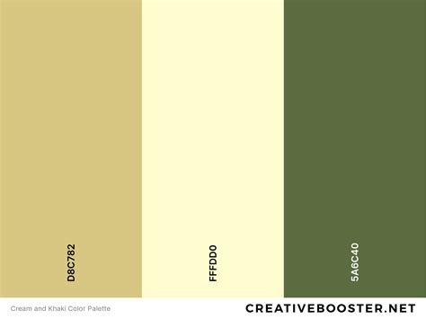 25+ Best Colors That Go With Khaki (Color Palettes) – CreativeBooster