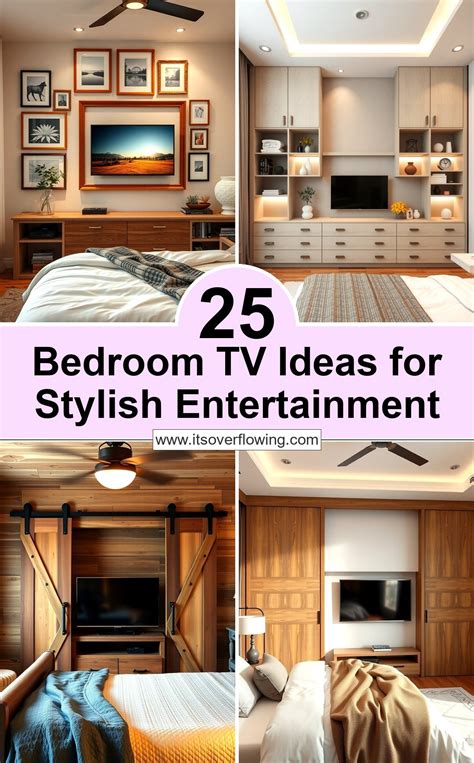 25 Bedroom TV Ideas for Stylish Entertainment