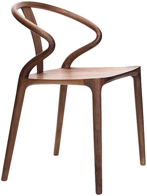 十二时慢 简约黑胡桃白橡实木木兰椅圈椅-餐椅-2021美间（软装设计采购助手）