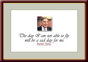 Framed Quote of Ratan Tata 001 Paper Print - Naga Prasad Kondapalli ...