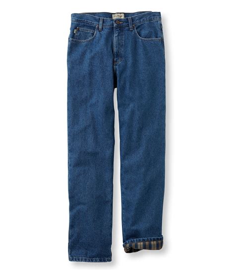 Men's Double L® Jeans, Classic Fit, Flannel-Lined | Jeans at L.L.Bean ...