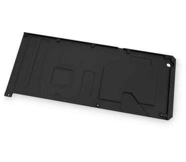 EK Water Blocks EK-Quantum Vector FTW3 RTX 3070 Ti Backplate - Black ...
