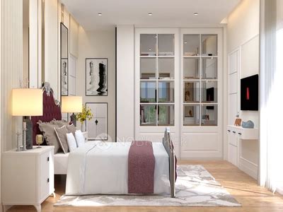 Modern Minimalist Bathroom with Marble-Effect Finishes