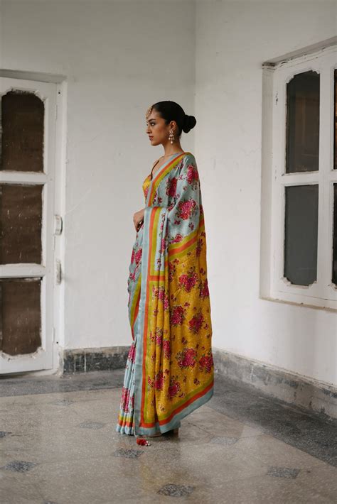 Rani Bagh Saree – Tasha India