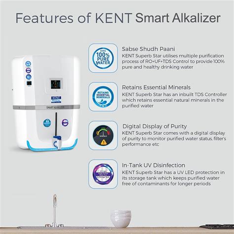 Kent Smart Alkalizer Water purifier || Kent Water Purifier Bangladesh
