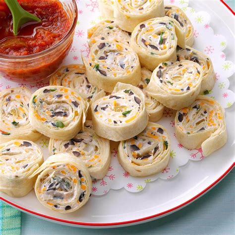 Appetizer Tortilla Pinwheels Recipe | Taste of Home