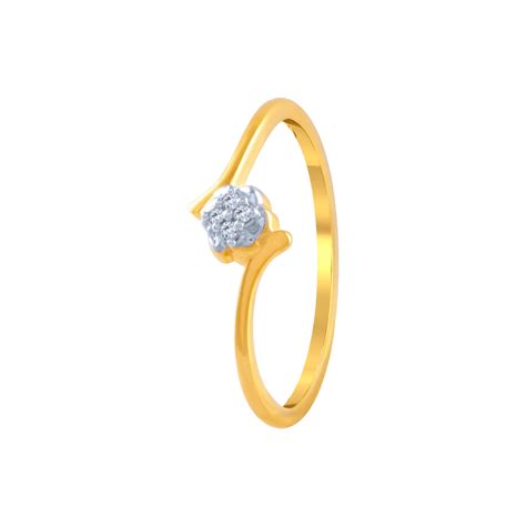 Exclusive 14KT Yellow Gold and American Diamond Ring for Special ...
