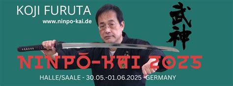 NINPŌ-KAI 2025 MIT SENSEI KOJI FURUTA , SWH.arena Halle Saale ...
