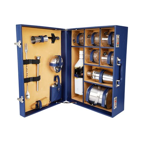 Anything & Everything Bar Set | Portable Leatherette Bar Set | Portabl ...