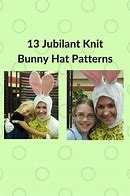 Image result for Easy Knit Bunny Pattern