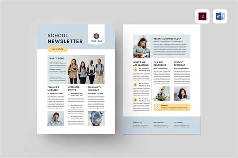 Cute Newsletter Templates For Teachers - Infoupdate.org