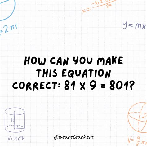 35 Clever Math Brain Teasers for Kids