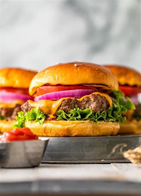 Baked Hamburgers Recipe (How to Cook Burgers in the Oven) - (VIDEO ...