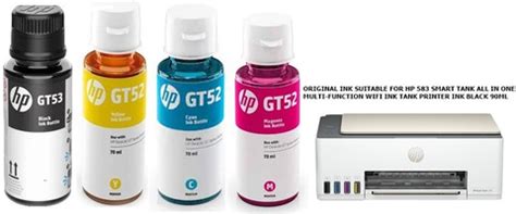 HP Original Ink For HP 583 Smart Tank All-in-one Multi-Function Wifi ...