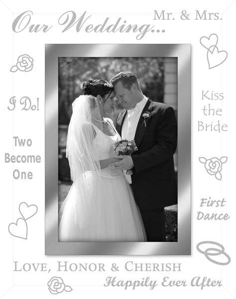 Buy Malden International Designs Our Wedding Mirrored Glass With ...