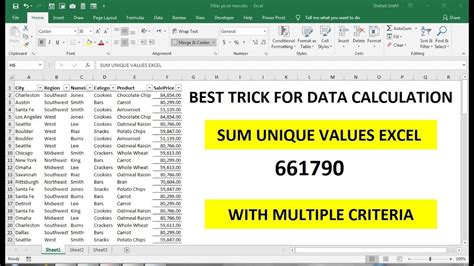 Unique List Excel 的图像结果