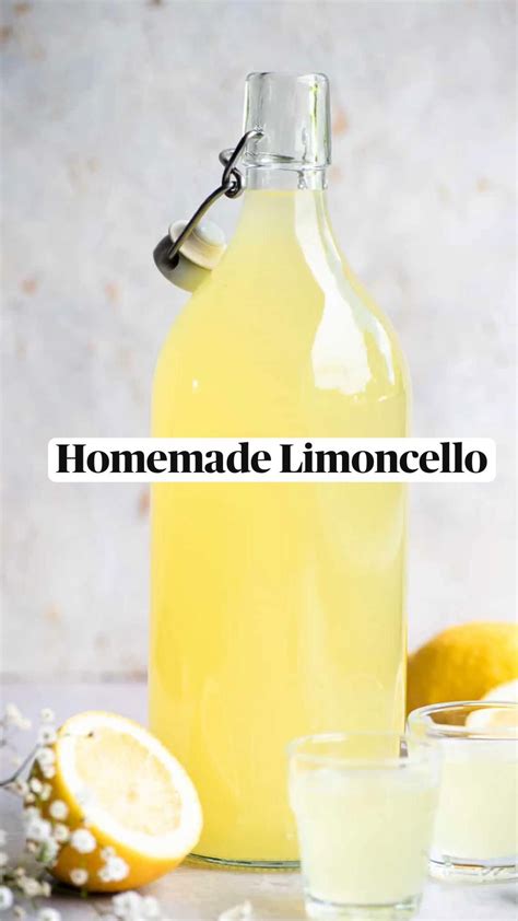 Limoncello recipe how to make the delicious italian liqueur – Artofit