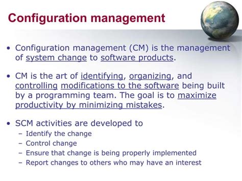 Image result for Configuration Management in Software Engineering