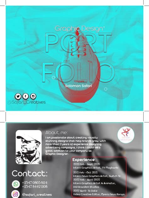 Portfolio Graphic Design Examples PDF 的图像结果