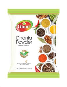 GINNI Pure Coriander Powder/Dhania Powder - 800gms (4 x 200g) Price in ...