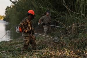JTF-SB Soldiers conduct brush-clearing operations | Article | The ...