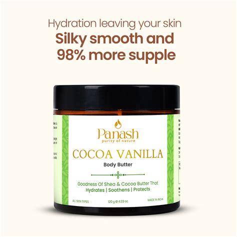 Buy Cocoa Vanilla Butter Cream – Moisturizing for Soft Skin – Panash ...
