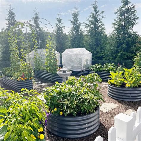 Raised Garden Bed Cover System Net or PE Kit VEGEGA