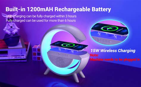 Buy Drumstone (15 Year Warrant Wireless Charging Atmosphere Lamp with ...