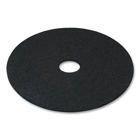 17″ Black Floor Stripping Pad – Emawk General Contracting Services Ltd