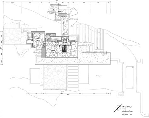 Fallingwater Floor Plans With Dimensions Pdf | Viewfloor.co
