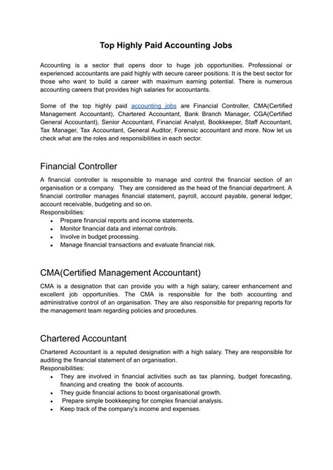 PPT - top highly paid accounting jobs PowerPoint Presentation, free ...