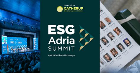 GatherUp - The Event Management Platform - ESG Adria Summit 24 ...