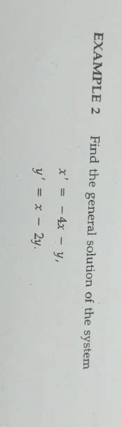 Image result for General Solution Example