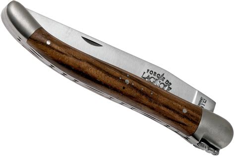 Forge de Laguiole 12 cm 1212EINNOC Caucasian walnut Laguiole knife ...