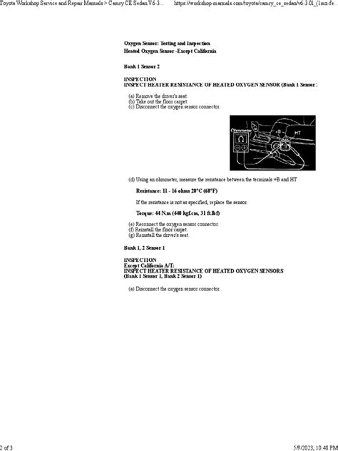 How to Check a Two Wire O2 Sensor with Ohms 的图像结果