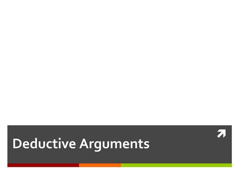 Image result for Examples of Deductive Arguments
