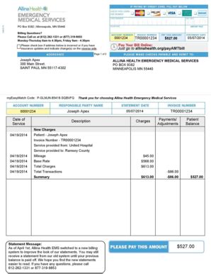 Pay Allinahealth Or - Fill Online, Printable, Fillable, Blank | pdfFiller
