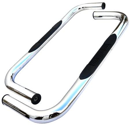 Spec-D Tuning 94-01 Dodge Ram 3 Inches Round Side Step Bar Chrome ...