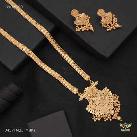 Indian Heritage Traditional Necklaces for women - FWGN759 – Freemen®