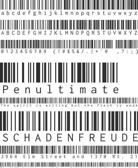 Image result for Code 128 Barcode Font