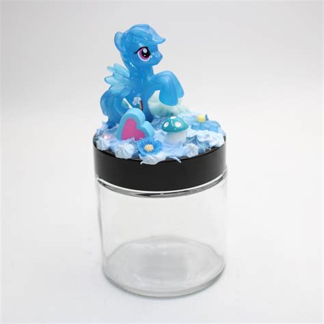My Little Pony RAINBOW DASH Glass Airtight Stash Jar | Etsy