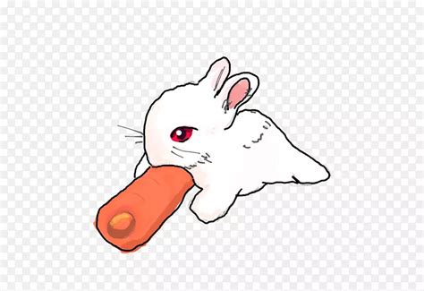 欧洲兔中秋节手绘兔胡萝卜PNG图片素材下载_图片编号249563-PNG素材网