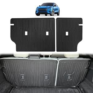 AOSKonology BestEvMod Vehicle Mat Cargo Liner Compatible with Mustang ...