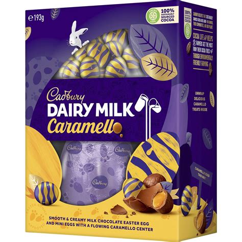 Calories in Cadbury Gift Box, Trilogy, 3 Eggs in 1 calcount