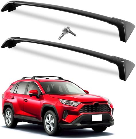 Buy Roof Rack Cross Bars 260lbs Compatible with Toyota RAV4 2019 2020 ...