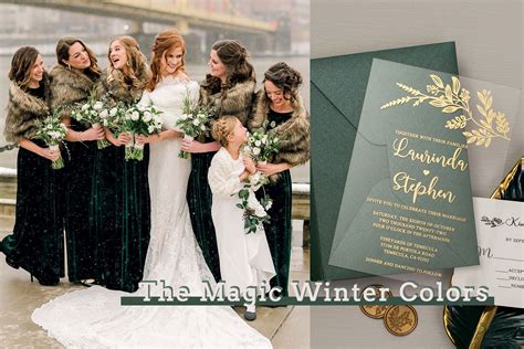 Winter wedding theme colors 60 photos - Vianawedding.com