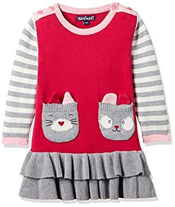 Buy nauti nati Baby Girls' Knitwear (NAW17-678-6-12M_Pink) at Amazon.in