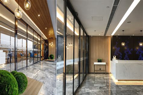 3000平 昆易科技独栋办公楼设计-完工VR全景-精选案例-上海觉木装饰设计工程有限公司